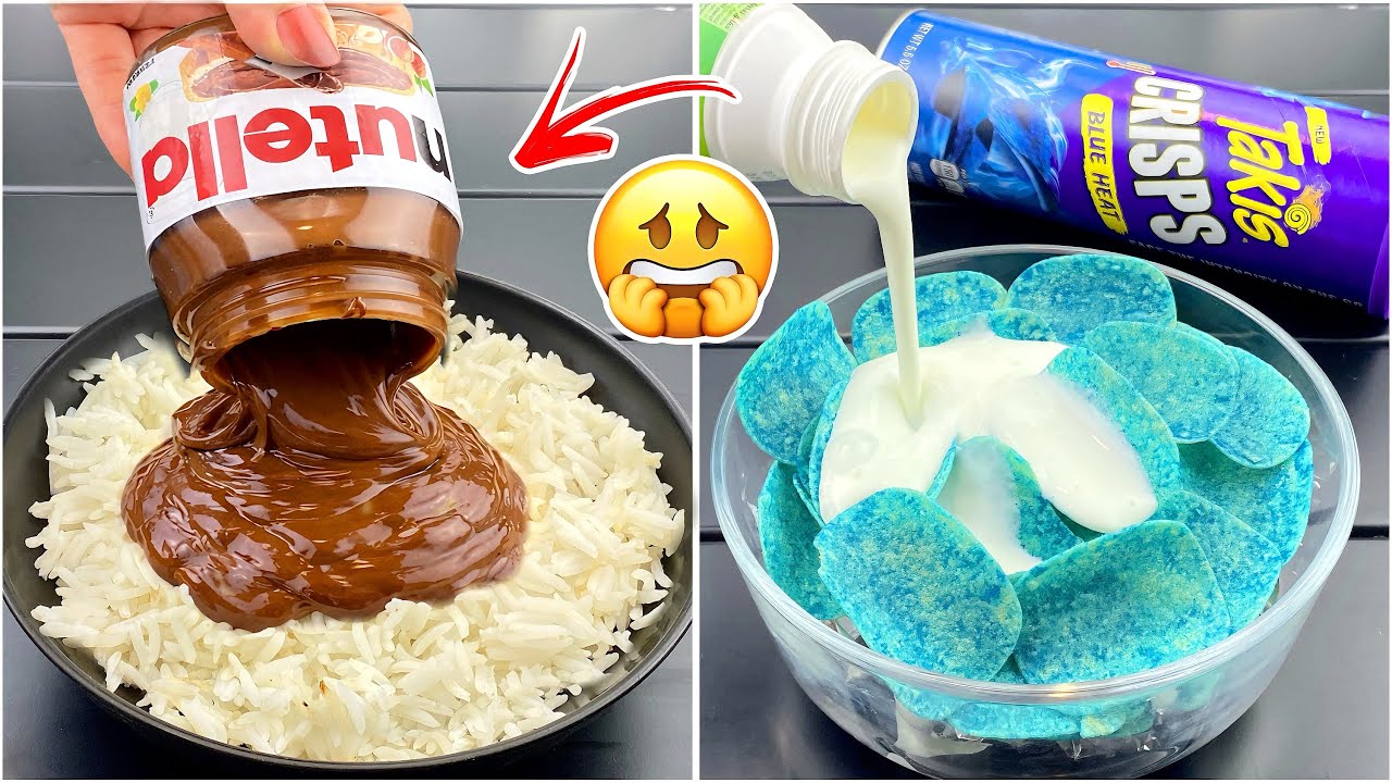 جربت أغرب وصفات الانترنت لـ2026🔥!! رز بالنوتيلا😍!!