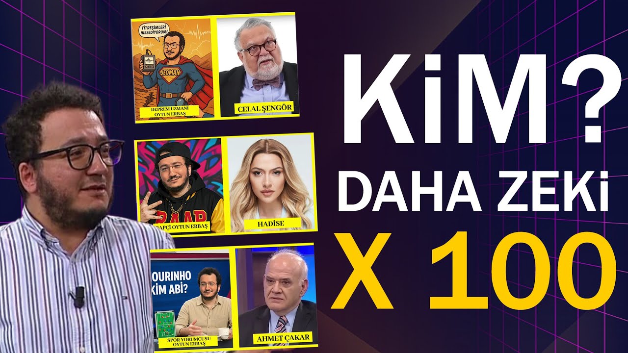 Kim daha zeki? Oytun Erbaş da o akıma katıldı