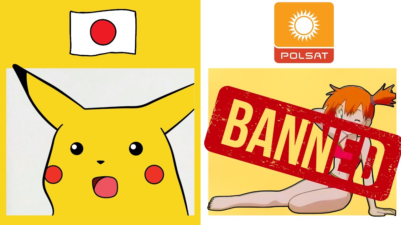 wszystkie ZAKAZANE odcinki Pokemon (ft. @PokemonPolska)