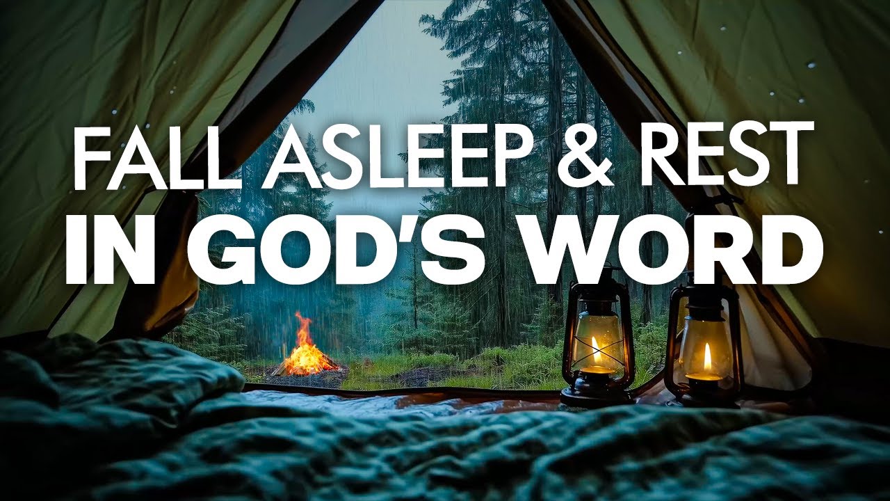 Play This All Night! Powerful Bible Verses for Deep Sleep with Rain Sounds