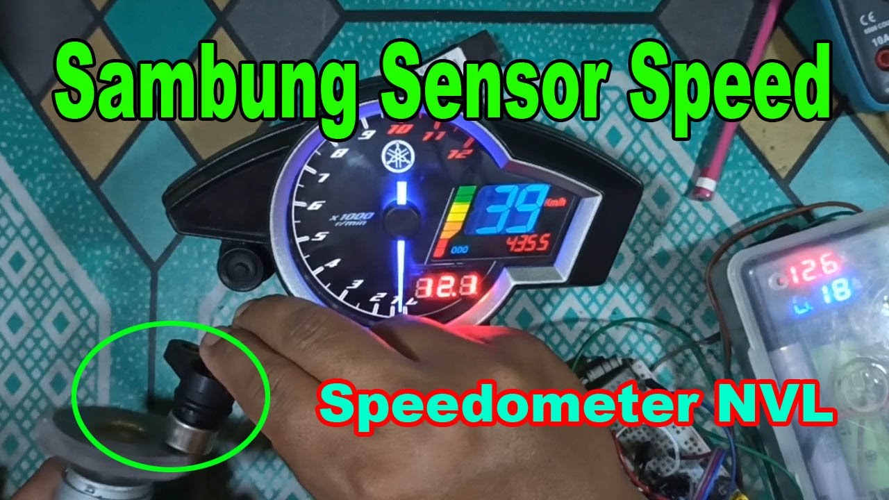 Sambung Sensor Speed ke Speedo NVL