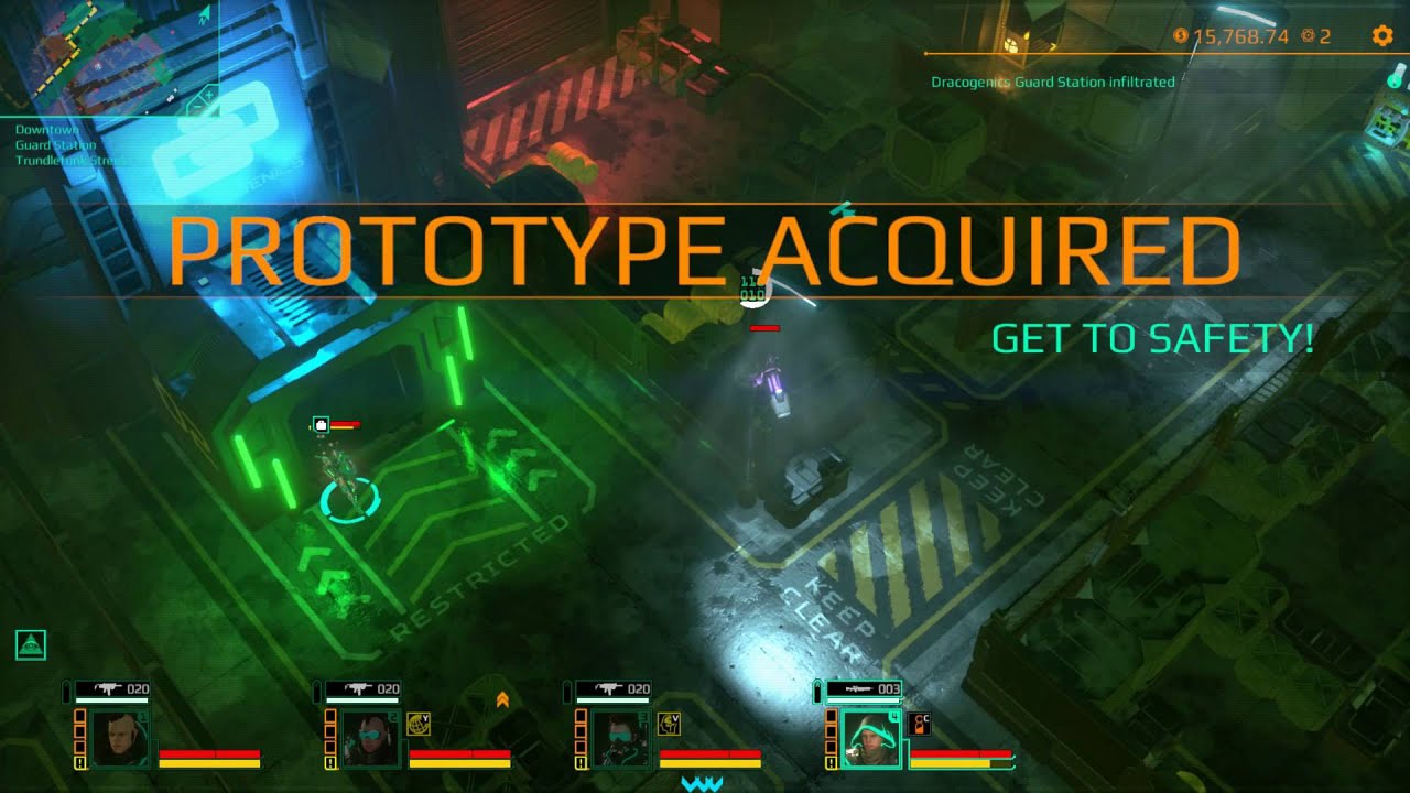 Satellite Reign Walkthrough 6: Downtown Dracogenics Guard Station