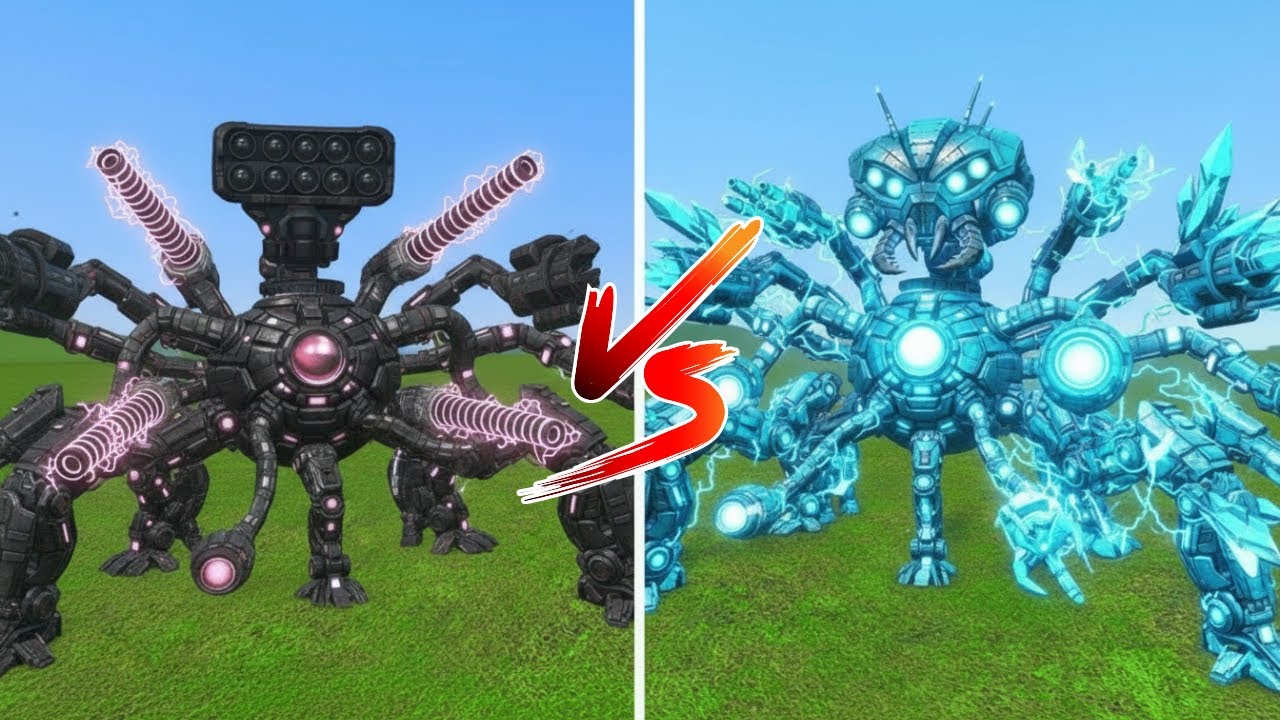 OMNIDROID V21 Ultimate Evolution – All Forms Become Giant in Garry’s Mod!