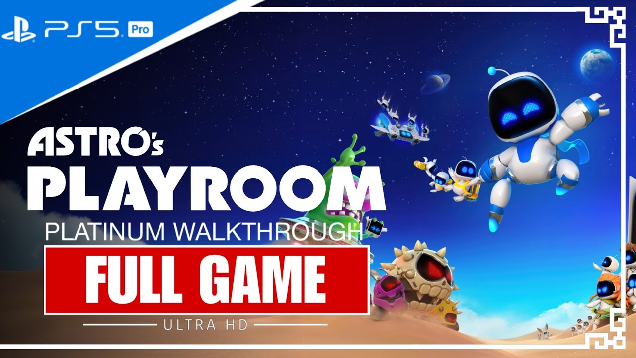 ASTRO'S PLAYROOM - Full Game 100% Walkthrough