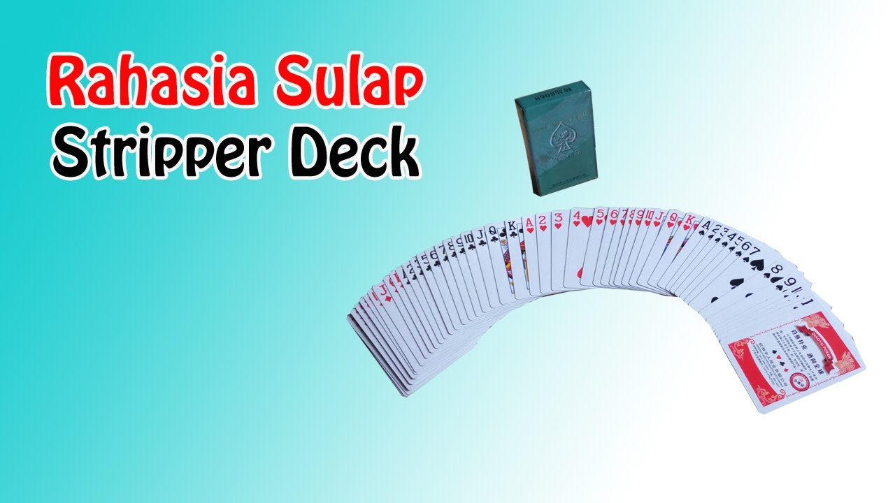 Rahasia Sulap Stripper Deck | Tutorial Magic | Sulap Kartu | Close Up Magic | Dimen Shop