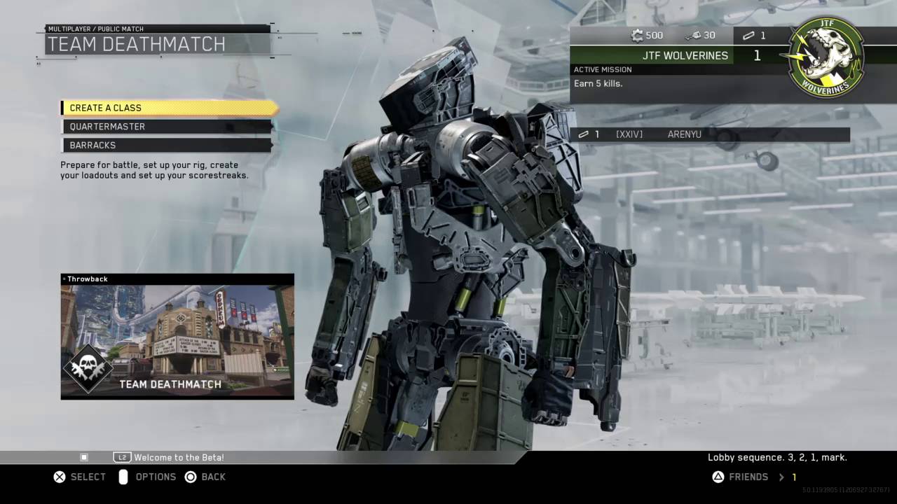 INFINITE WARFARE, FIRST GAME EVER