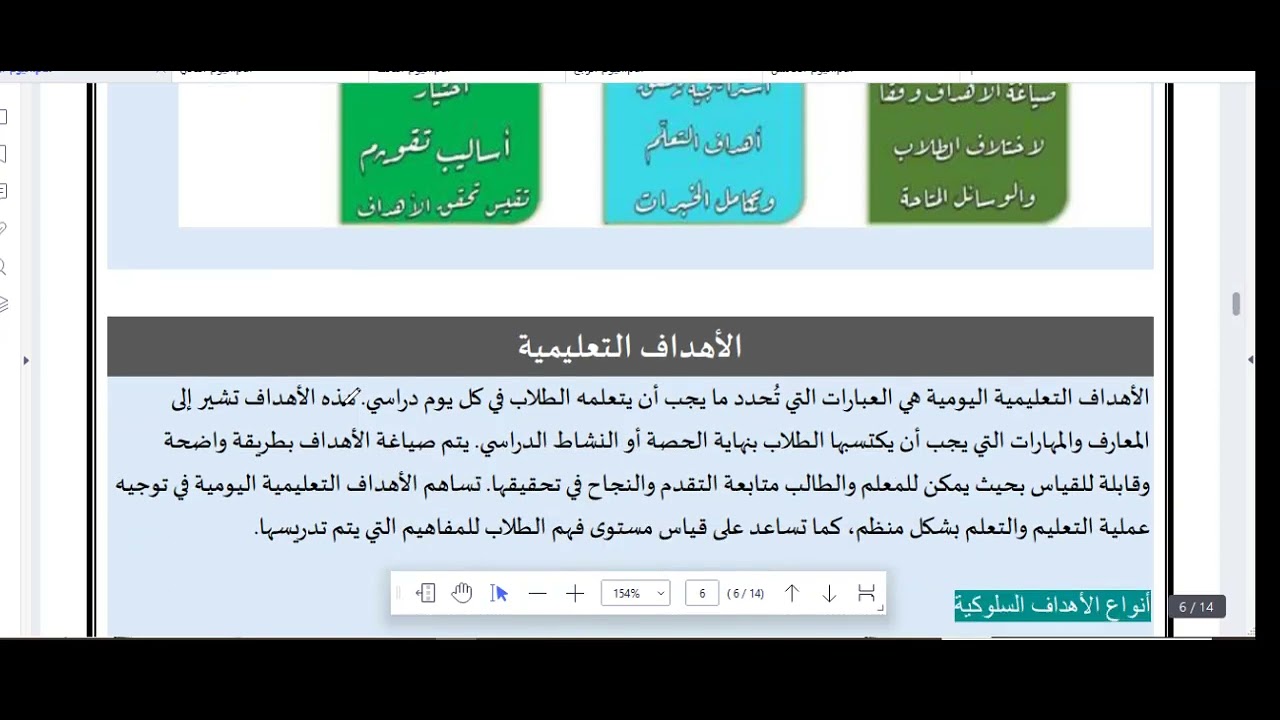 الماتريال الهامة في دورة التطبيقات التربوية معلم مساعدالاكاديمية المهنية ونصائح هامة لاجتيازالامتحان