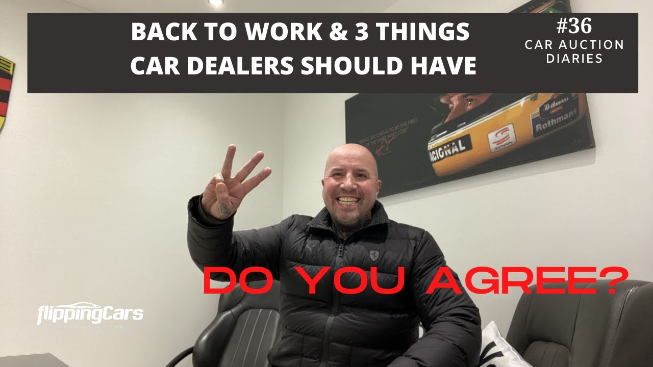 Bank Holiday Drive & 3 Things Every Car Dealer Should Have