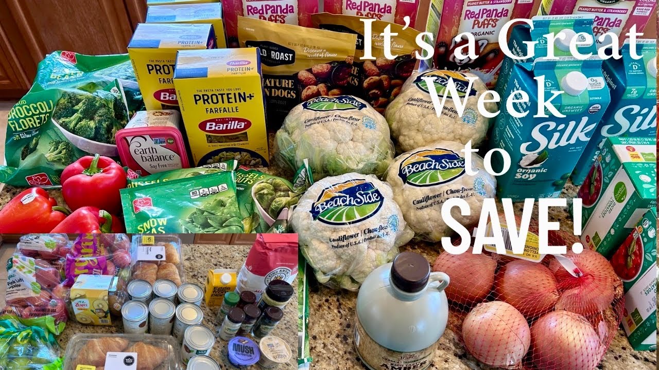 WEEKLY VEGAN GROCERY HAUL/ WHOLE FOODS,HARRIS TEETER,  & PUBLIX / DINNER MEAL PLAN