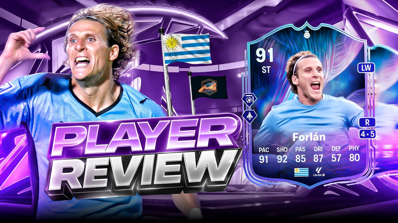 Обзор игрока 91 из Fantasy FC Hero Forlan SBC - EA FC 26 Ultimate Team