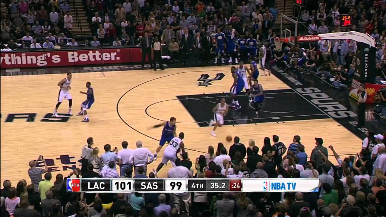 Vintage Tim Duncan 34 points (and 1 winning shot) vs LA Clippers full highlights 03/2972013 HD