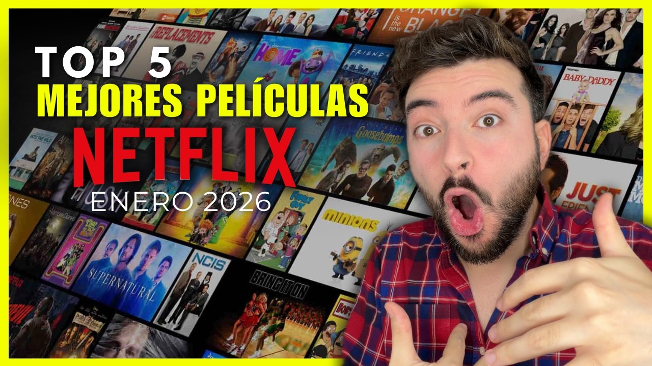 Las MEJORES pel&iacute;culas de NETFLIX | Enero 2026 ✅