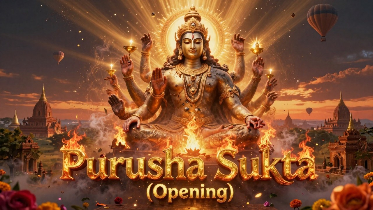 Purusha Sukta: Bagan Manifestation ✨ Cosmic Prosperity Meditation