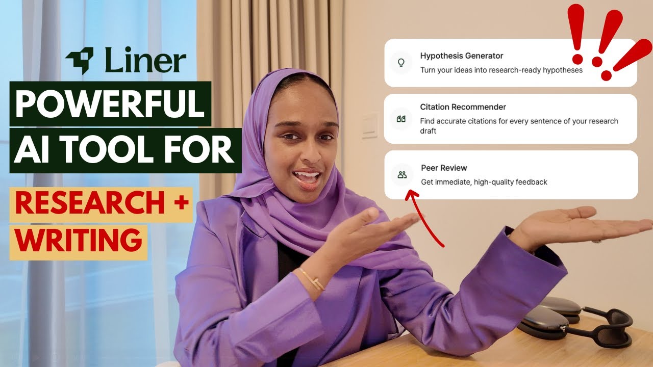 The Most Powerful AI Tool for Research and Writing | Liner