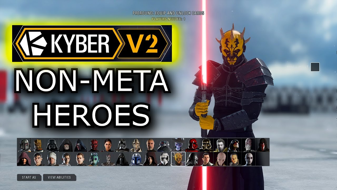 (KYBER V2) NON-META BATTLEFRONT EXPANDED (Dark Side) | Competitive 4v4 | Star Wars Battlefront 2