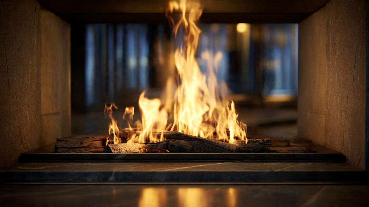 Fireplace Sounds | Cozy Fire Ambience & Gentle Crackling for Relaxing