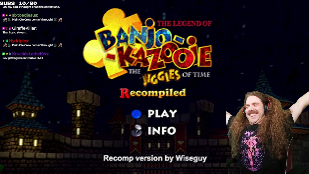 Banjo-Kazooie Jiggies of Time 4K 60FPS