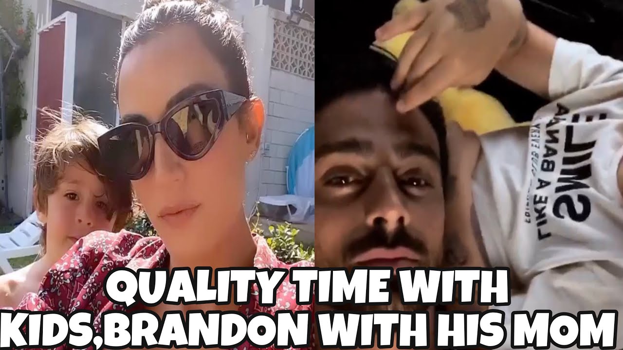 MICHELEMORRONE TRAVEL TO ITALY SPENDING TIME MARCUS |ROUBAH SAADEH SPENDING TIME BRANDO FAMILY TIME