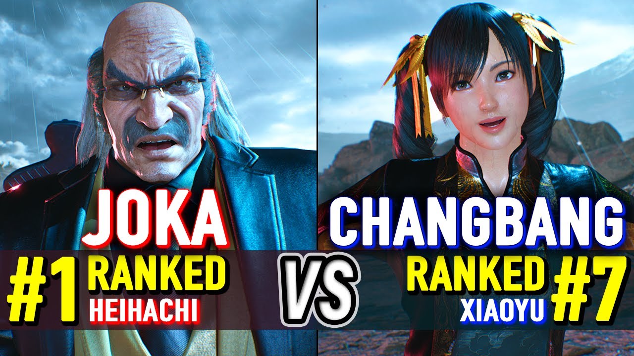 T8 🔥 JOKA (#1 Ranked Heihachi) vs CHANGBANG (#7 Ranked Xiaoyu) 🔥 Tekken 8 High Level Gameplay