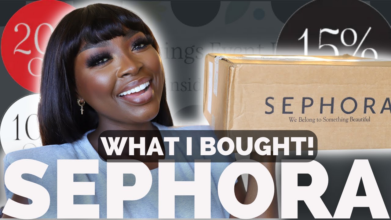 WHAT I bought during the SEPHORA 2022 HOLIDAY SAVINGS EVENT /  I WENT EASY THIS TIME! | MenaAdubea