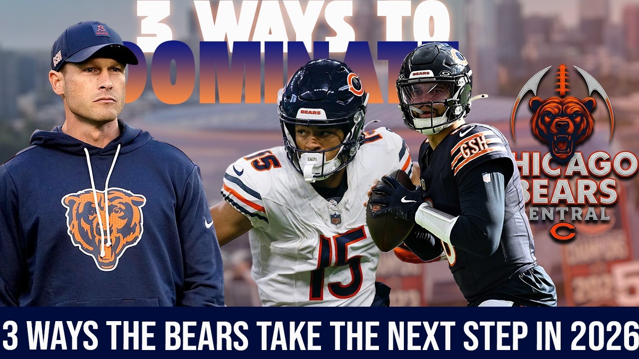 Can Ryan Poles Win the Offseason AGAIN? | 3 Ways the Bears Take the NEXT STEP in 2026 🐻🔥