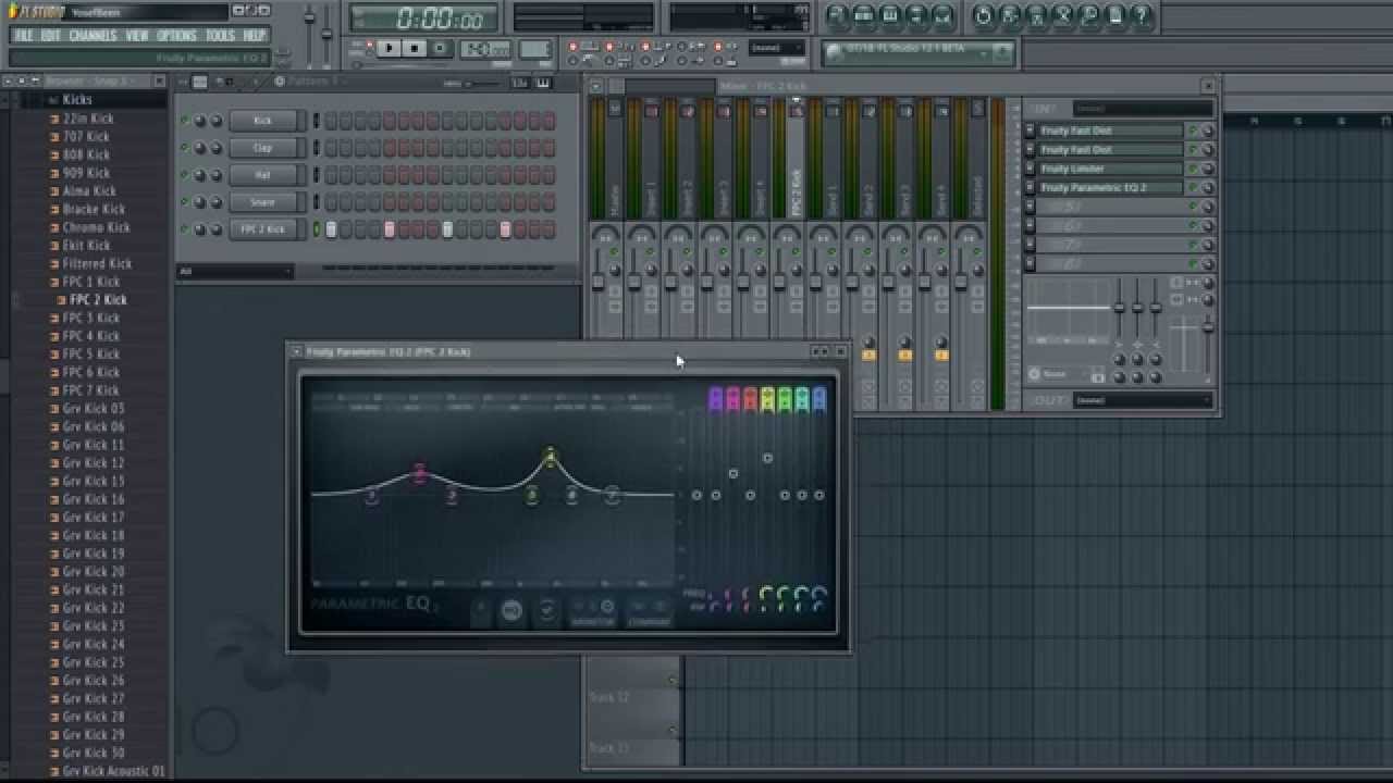 Gabber Tutorial 1: How to make a free and decent Oldschool Bassdrum!