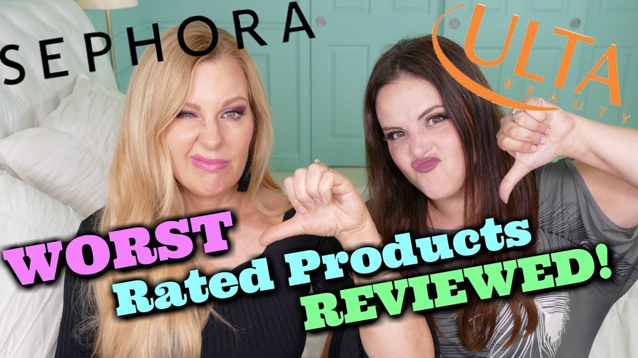 Is This Makeup THAT Bad? Lowest Rated Products REVIEWED w/ Yay or Nay Nicole!