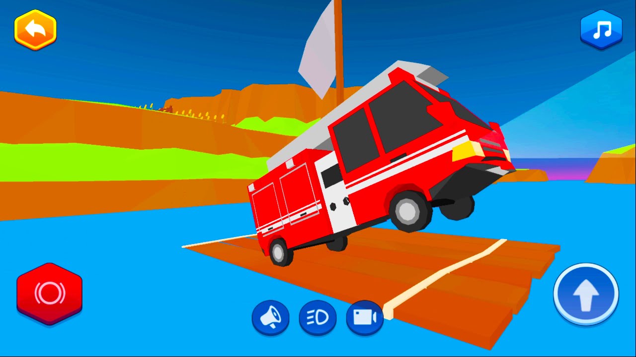 Free City Patrol Car Driver Game Jump Race Android Gameplay