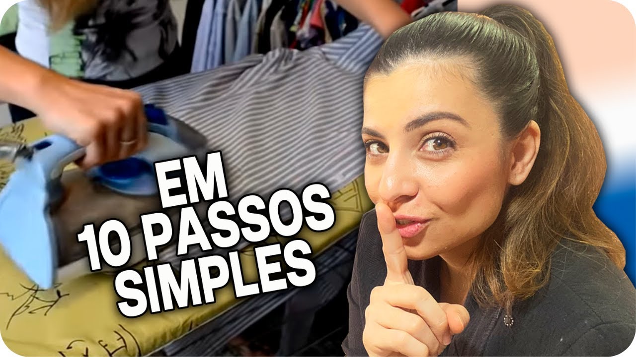 DESCOBRI O MELHOR JEITO PARA PASSAR CAMISA SOCIAL: EM 10 PASSOS SUPER SIMPLES!!