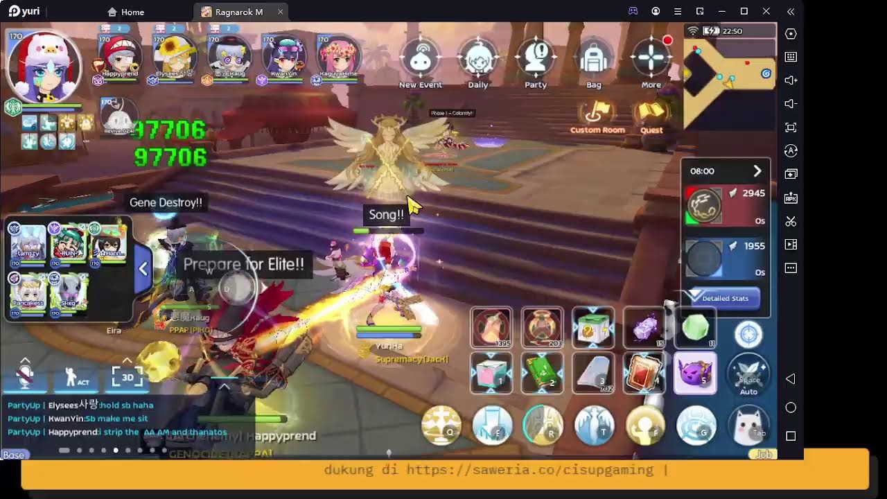 MAGIC PRISON FUN SCRIMS RANDOM TEAM SAINT POV