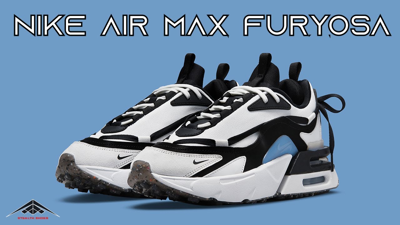 Nike Air Max Furyosa Shoes with a Touch Of Blue Colorway Exclusive Look & Price