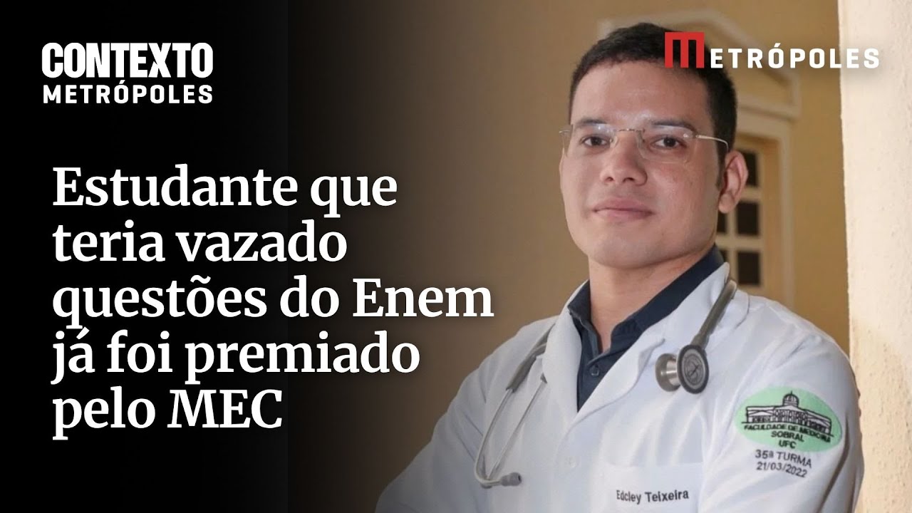 Estudante que teria vazado questões do Enem já foi premiado pelo MEC