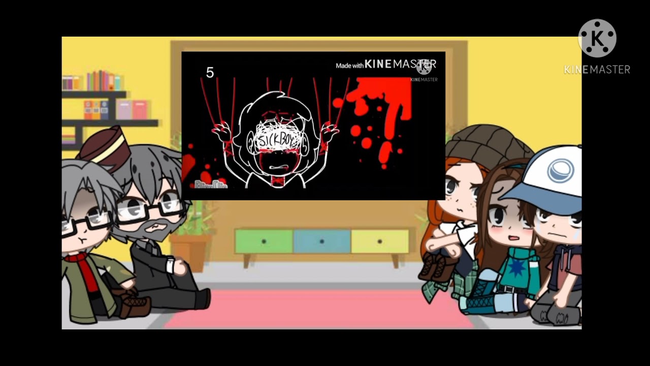 Gravity falls reacts to animations| Gacha club gravity falls