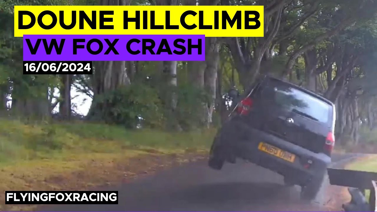 DOUNE HILLCLIMB CRASH 16/06/2024