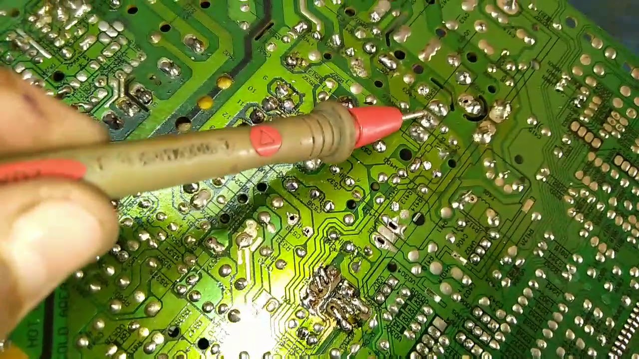STV9302A VERTICAL IC PIN VOLTAGE. Vertical problem repair,