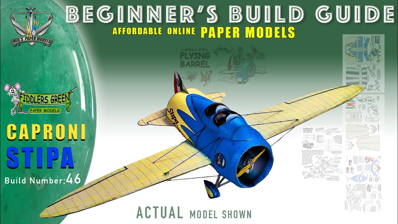 РУКОВОДСТВО ДЛЯ НАЧИНАЮЩИХ - КАК СОЗДАТЬ МОДЕЛЬ FIDDLERS GREEN CAPRONI StIPA
