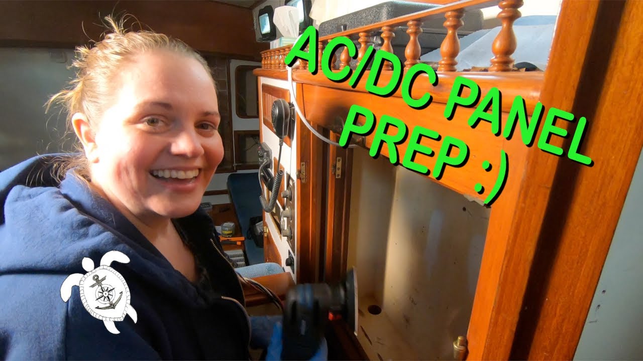Prepping for new Distribution Panel! - 23 | DIY Sailboat Projects | Life in the Wind