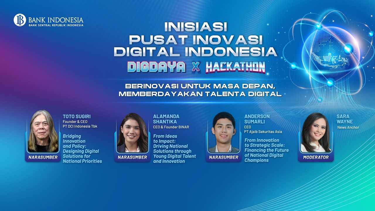 Talkshow Pusat Inovasi Digital Indonesia (PIDI) - DIGDAYA x HACKATHON 2026