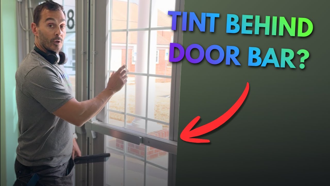 Tinting Behind Door Handles WITHOUT Removing Hardware | WindowEffects