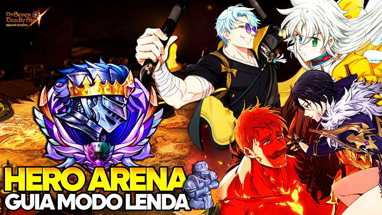 O HONRADO (SATORO BAN) RANDOMIZANDO A TORRE MAIS DIFICIL DO HERO ARENAl7DS GRANDCROSSl 7 DEADLY SINS