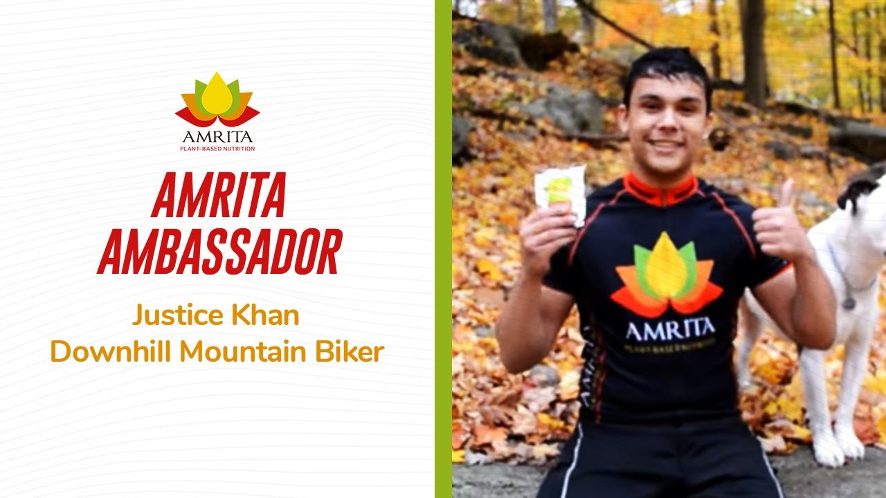 Amrita Ambassador Downhill Mountain Biker Justice Khan | Amrita Interviews