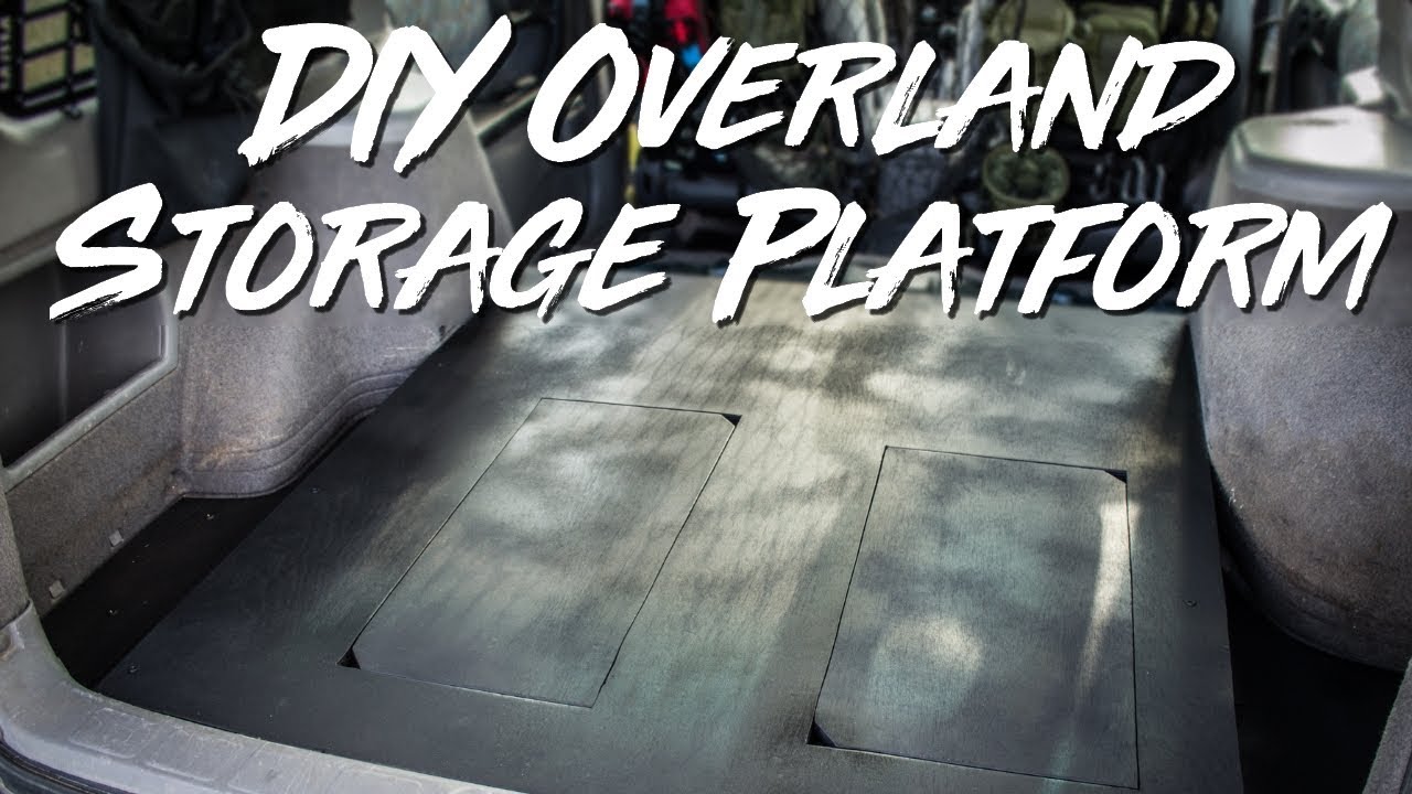 DIY SUBARU FORESTER OVERLAND STORAGE PLATFORM
