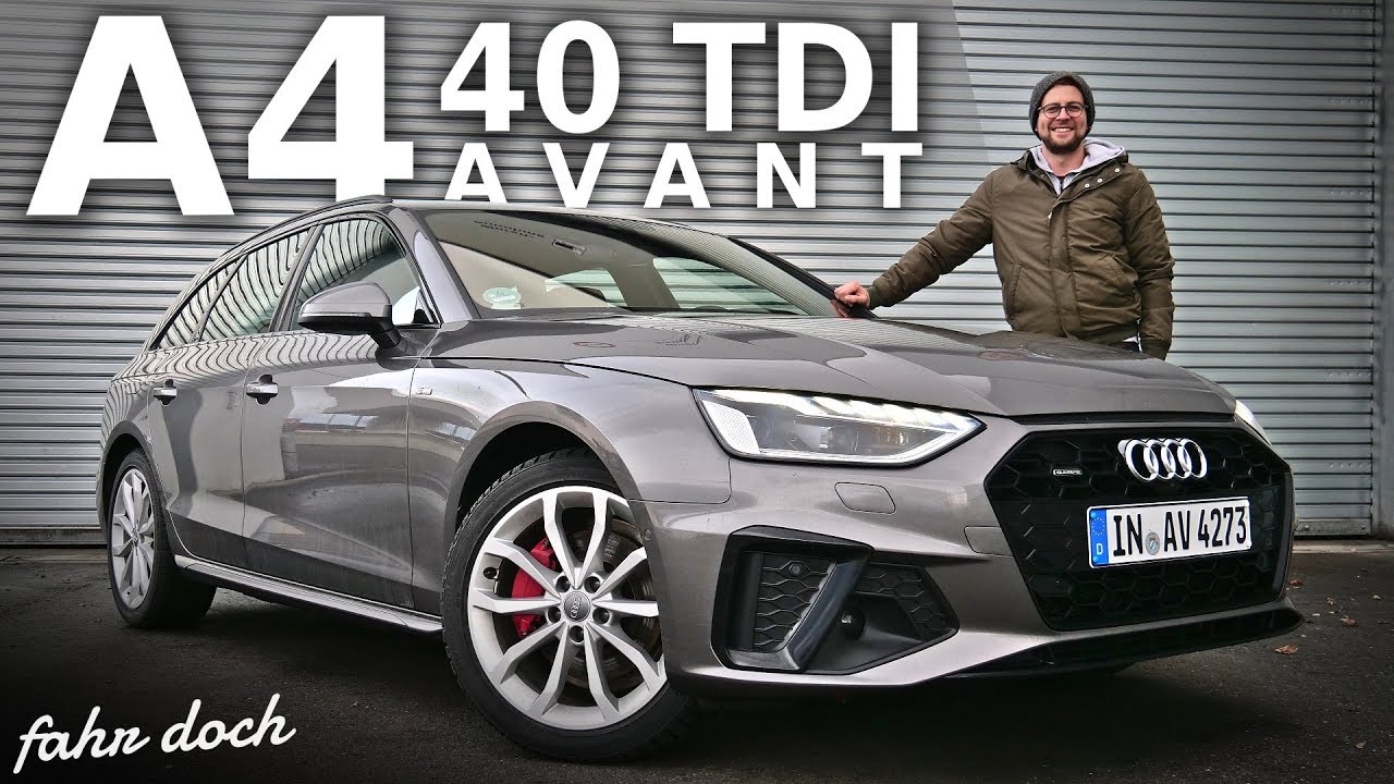 Ich finde den SEXY! AUDI A4 40 TDI AVANT S-LINE QUATTRO 2019 | Review und Fahrbericht | Fahr doch