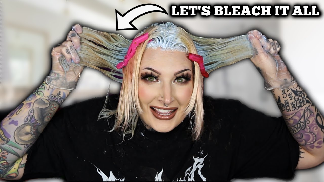 Bleaching My Whole Head...send help 😅