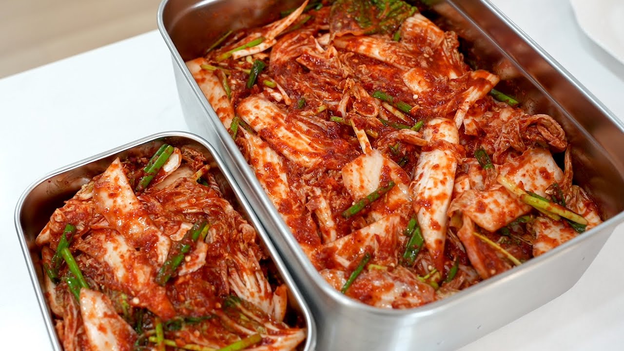 🔴 명절 겉절이김치 만들기, 겉절이 풀 쑤지마세요. 대신 조청 넣어보세요 감칠맛 2배! 뚝딱라이브 생방송