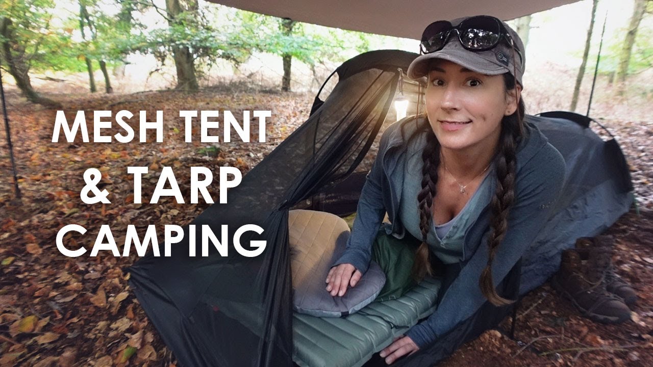 Mesh Tent & Tarp Camping + Cooking Tasty Baps 🍂