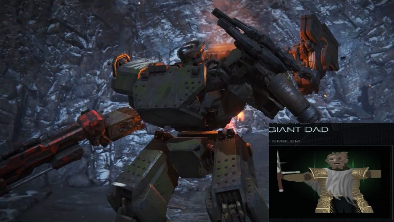 Subject AC: THE LEGEND. Callsign: GIANT DAD. - ARMORED CORE VI Ranked PVP.
