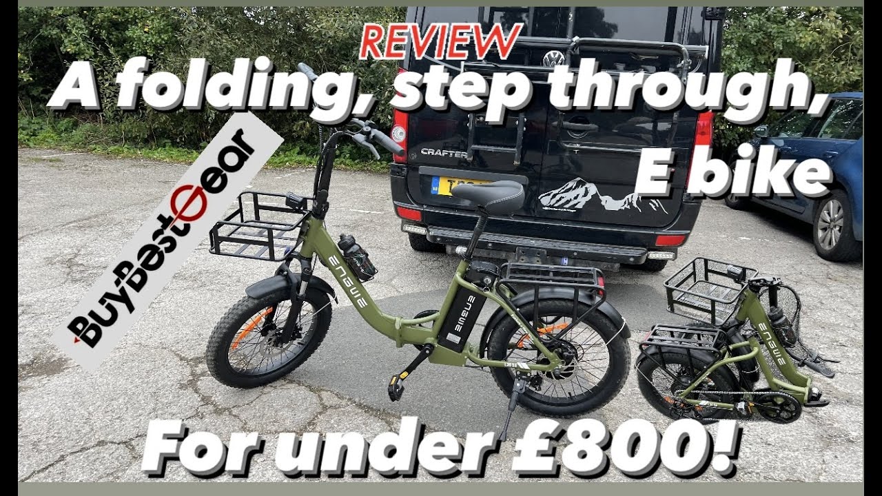 Складной грузовой электровелосипед с промежуточной платформой менее чем за 800 фунтов стерлингов!