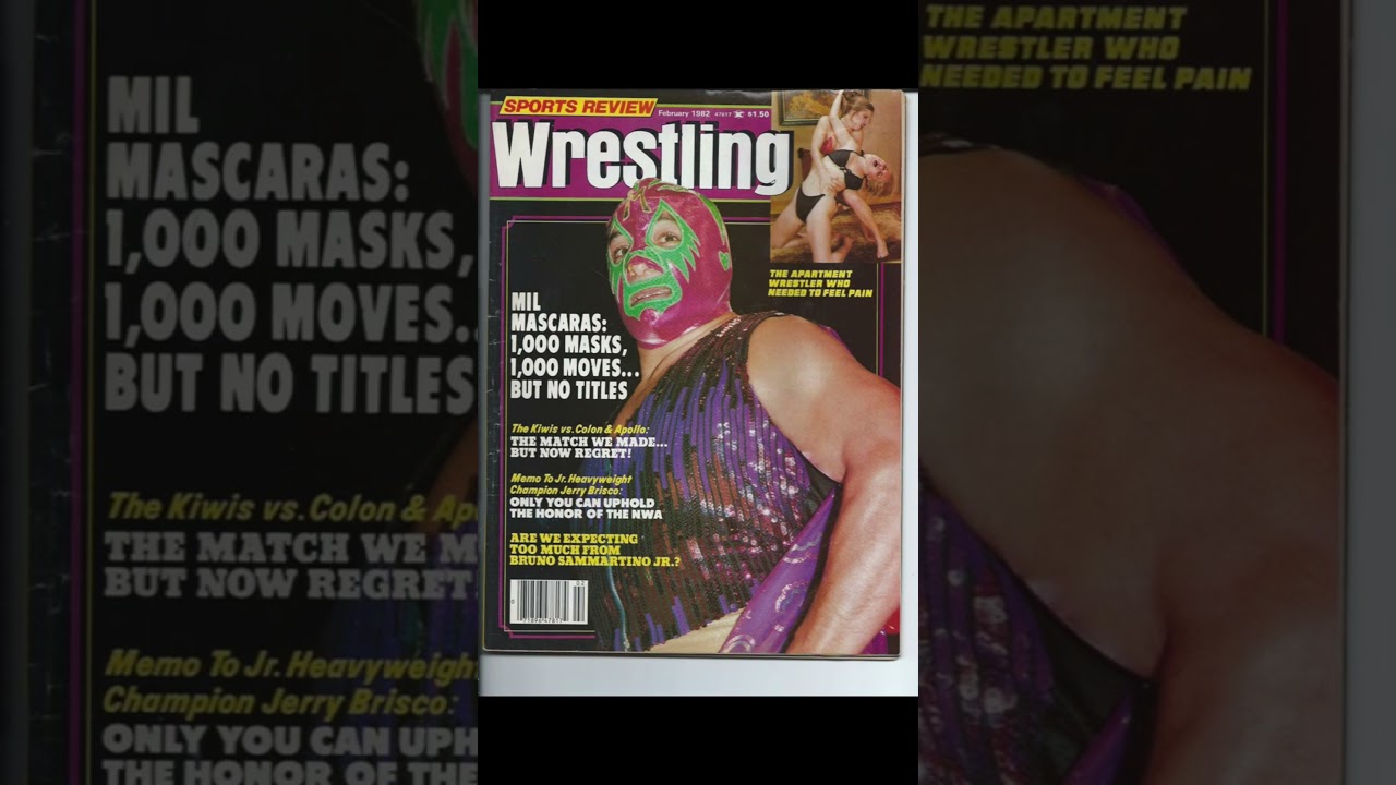 Sports Review Wrestling Magazine February 1982 