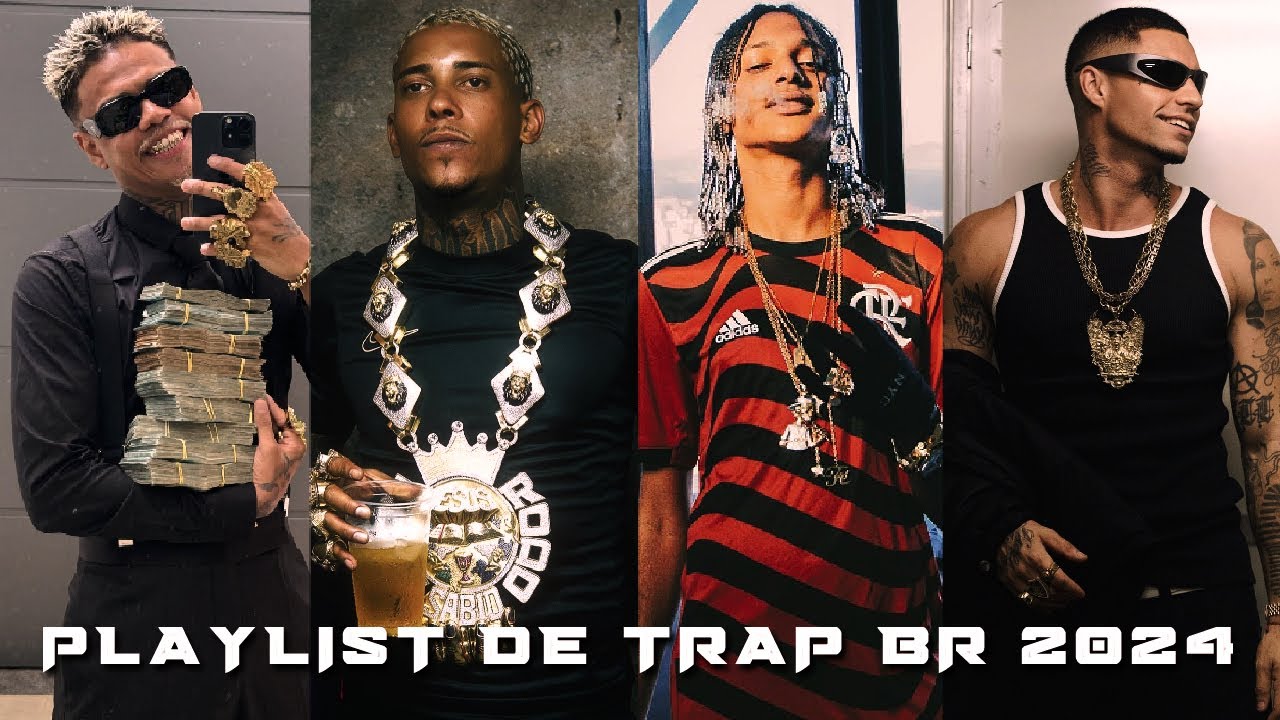 PLAYLIST DE TRAP BR 2024 - MC CABELINHO, MC POZE, ORUAM, FILIPE RET - AS MELHORES 2024 #trapbr